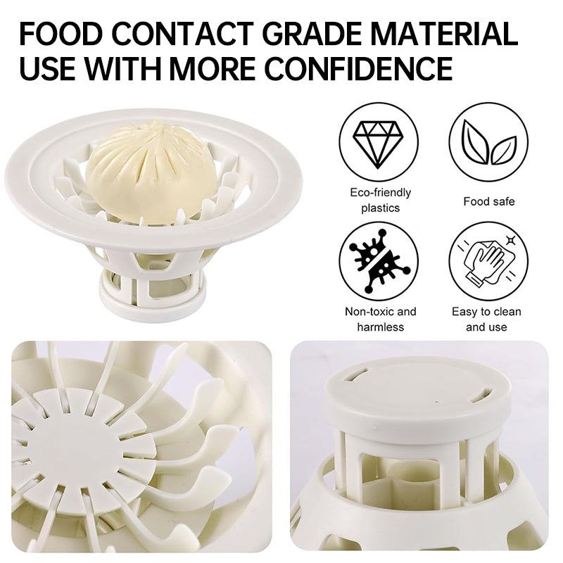 Plastic Baozi & Dumpling Maker - Easy Home Kitchen Tool for Deliciousness