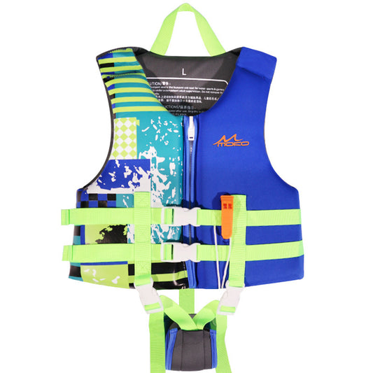 High-appearance kids' high-buoyancy swim vest: summer drifting, anti-drowning.