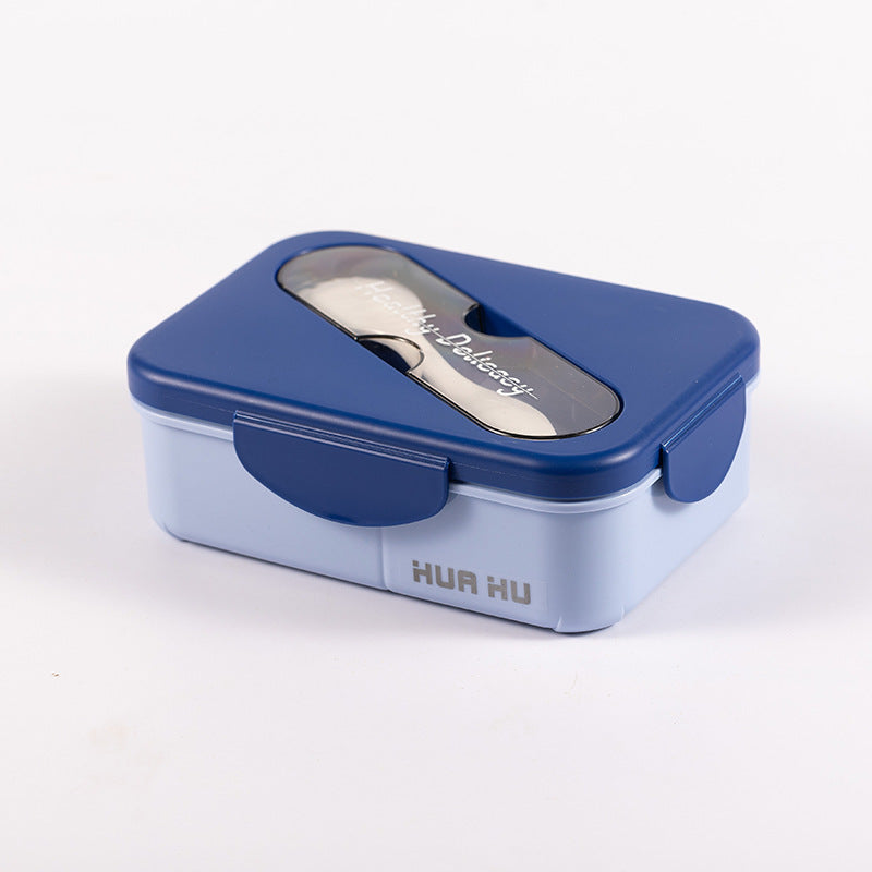 Japanese style simple portable compartment lunch box microwaveable lunch box