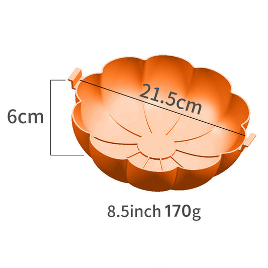 Air Fryer silicone pad kitchen supplies barbecue baking tray Halloween pumpkin fryer pad