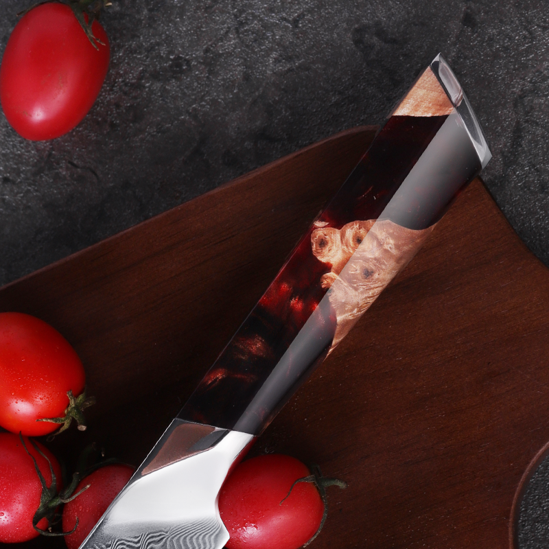 Fengjin Damascus 5 Inch Fruit Knife High Hardness Knife