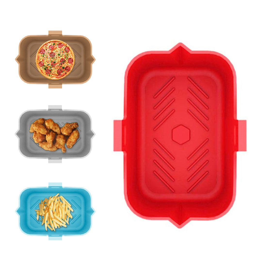Air Fryer silicone pad kitchen supplies barbecue baking tray Halloween pumpkin fryer pad