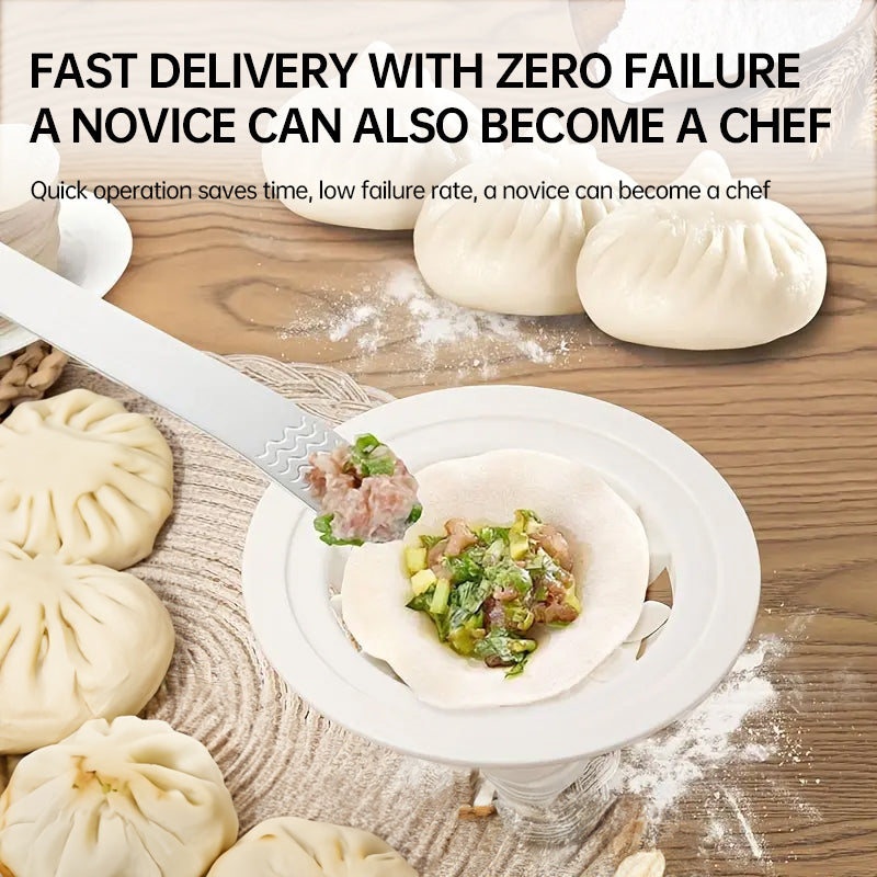 Plastic Baozi & Dumpling Maker - Easy Home Kitchen Tool for Deliciousness