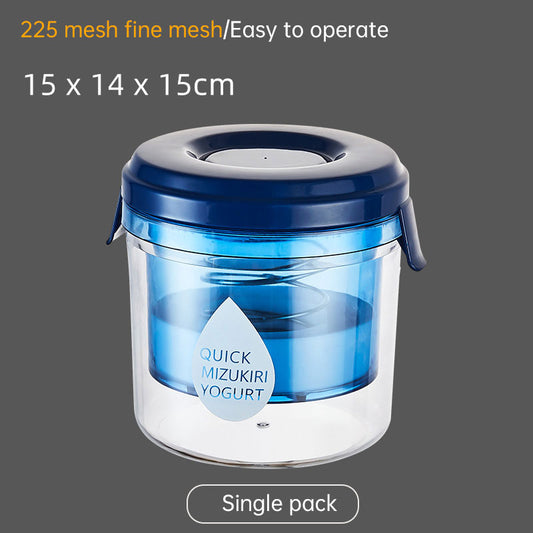 Coffee Yogurt Filter Homemade Greek Old Yogurt Soy Milk Cheese Whey Separator Water Drain Strainer