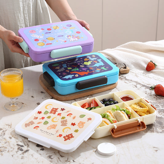Cartoon cute microwaveable lunch box