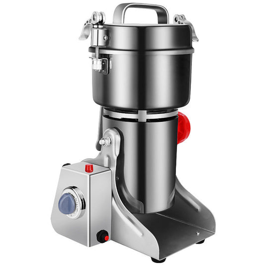3000W, 800G Parts - Free Big - Capacity Grinder. Grinds herbs, coffee, grains, spices, medicine, wheat & dry food.