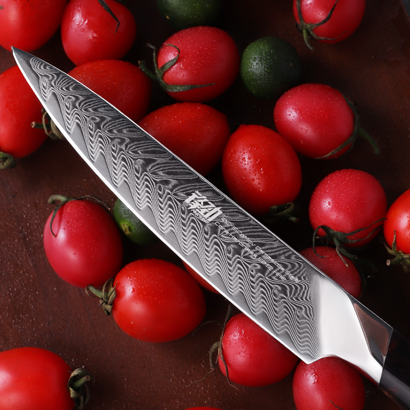 Fengjin Damascus 5 Inch Fruit Knife High Hardness Knife