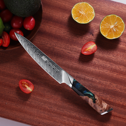Fengjin Damascus 5 Inch Fruit Knife High Hardness Knife