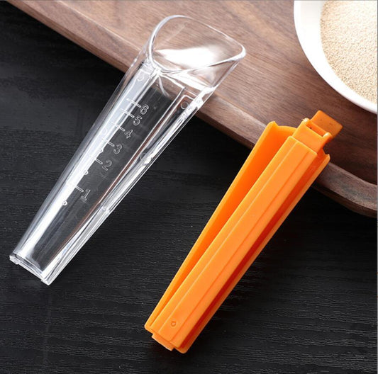 Baking Tool Yeast Weigher Dry Yeast Measurer Yeast Measurer Yeast Measuring Cup With Sealing Clip