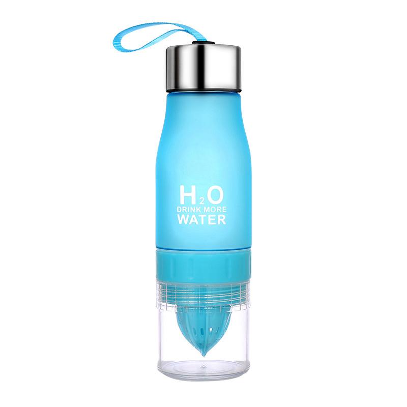 Lemon Bottle Water Bottle 650ml Multi Color Drink More Water Drinking Bottle Sport