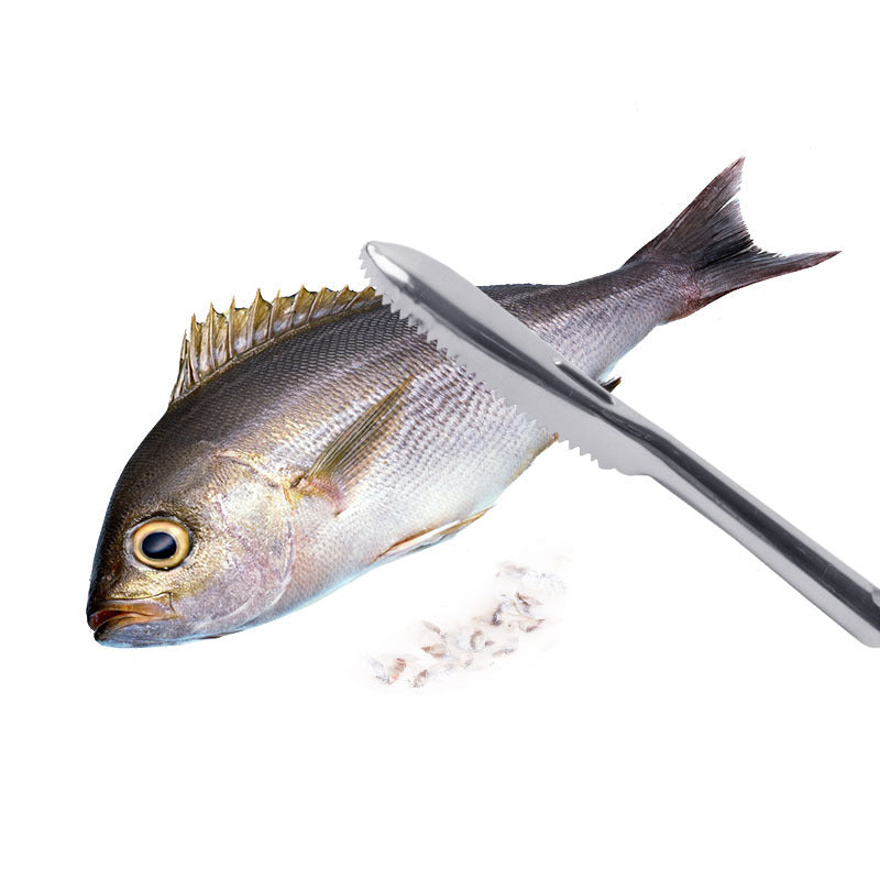 Kitchen Gadgets Stainless Steel Fish Scale Planer Scraper Kitchen Descaler Tool Fish Killer Planer To Remove Fish Scales