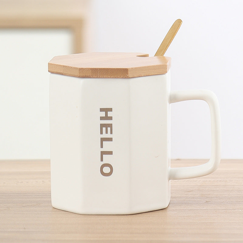 New Japanese Style Household Star Dad Mug With Lid Teacher's Day Gift Practical Mug Mug Ins Style