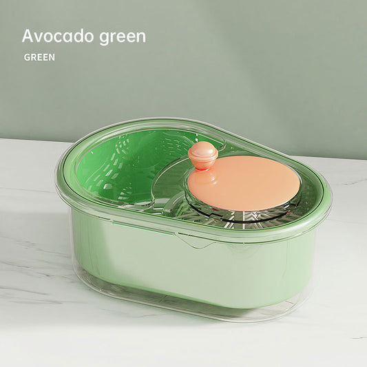 Fruit and vegetable washer drain basket household washing machine kitchen ingredients washing basket