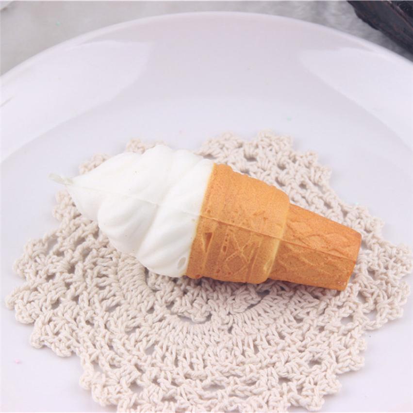 Antistress Squishy Toys For Children Slow Rising Funny Gadgets Smile Ice Cream Kids Stress Relief Cute Squisy Keychain Squichy