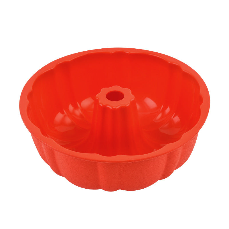 10-inch Non-Stick Silicone Bundt Pan - Multipurpose Baking Mold for Cakes, Jello & Gelatin