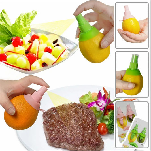 Creative Lemon Sprayer Fruit Juice Citrus Lime Juicer Spritzer Kitchen Gadgets Spray Fresh Fruit Juice