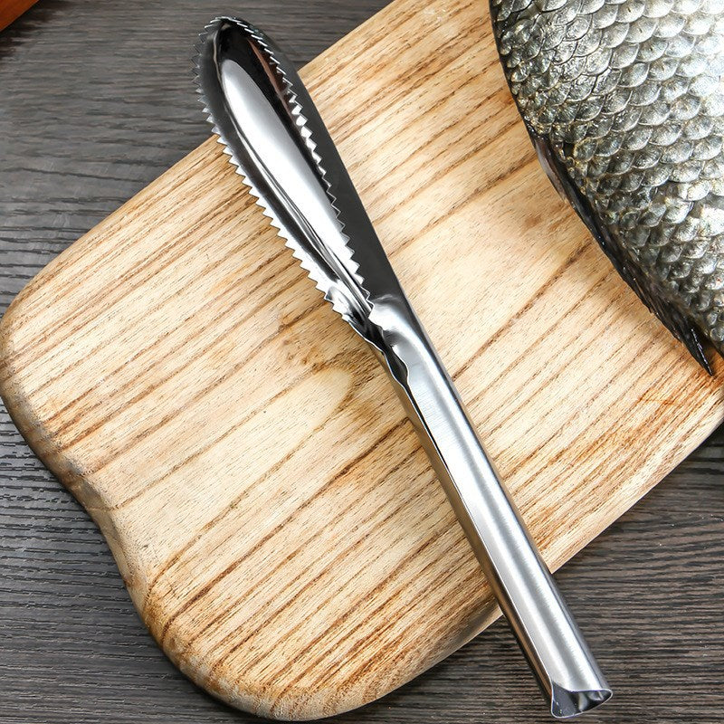 Kitchen Gadgets Stainless Steel Fish Scale Planer Scraper Kitchen Descaler Tool Fish Killer Planer To Remove Fish Scales