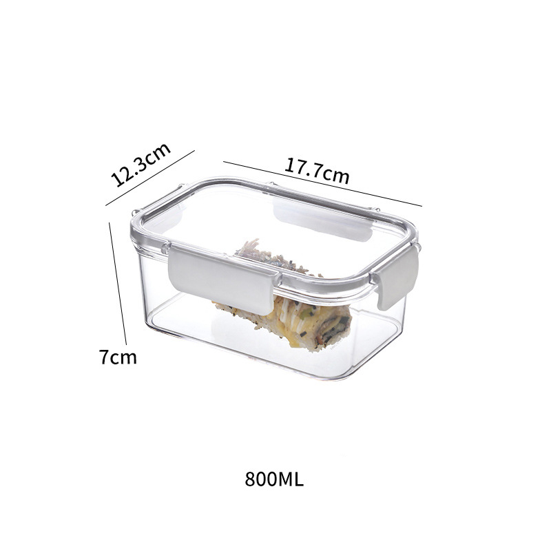 Freshness preservation box food grade refrigerator special storage box freezer with lid
