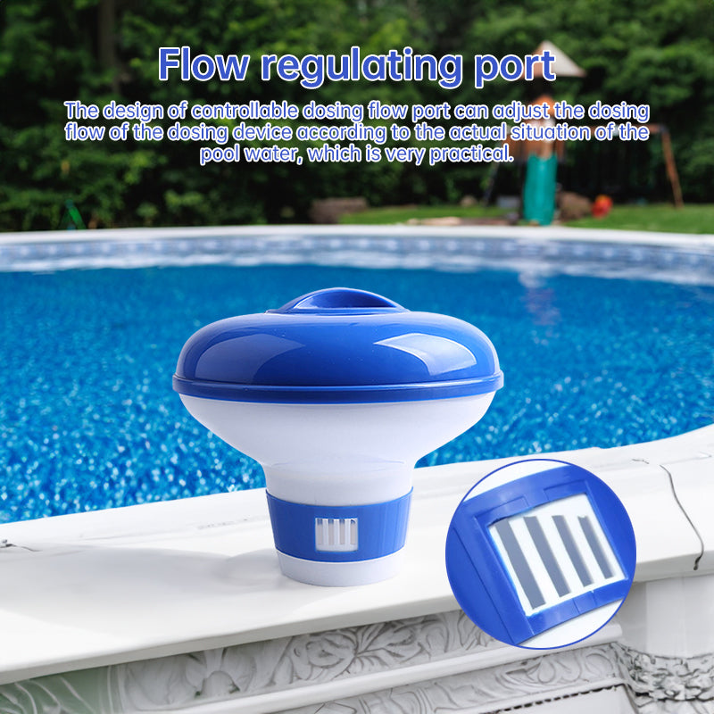 Pool storage, auto chlorine dispenser, spa cleaner, disinfectant box – 1/2 unit.
