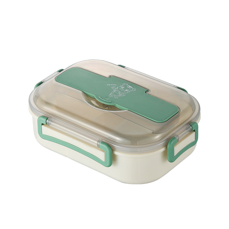 Simple portable sealed microwaveable lunch box lunch box lunch box