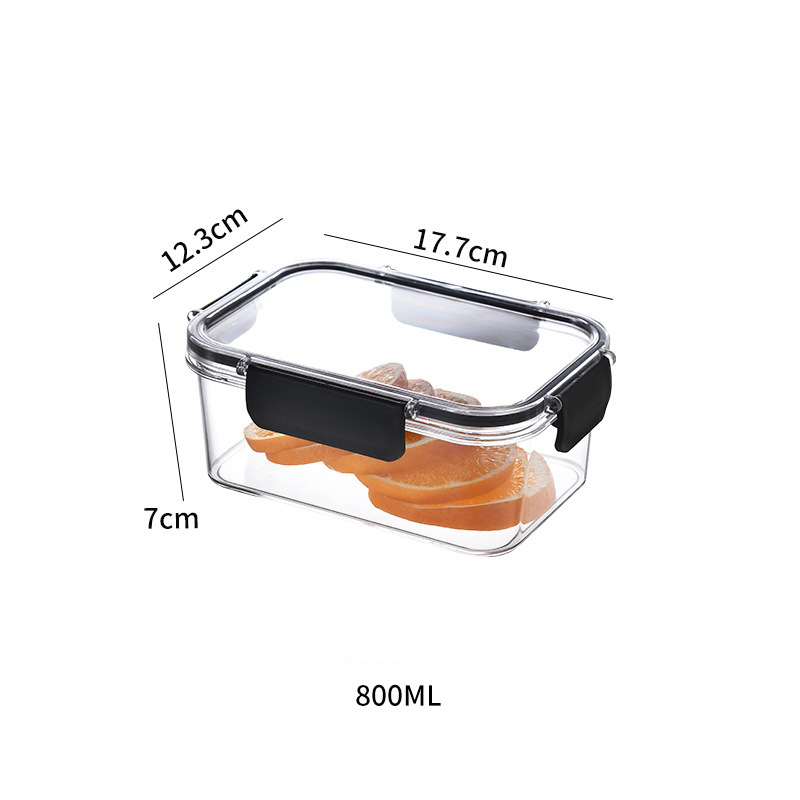 Freshness preservation box food grade refrigerator special storage box freezer with lid