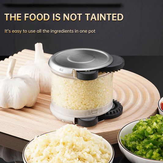 Smashed garlic roller garlic stir garlic artifact manual pull garlic pressure garlic kitchen gadgets