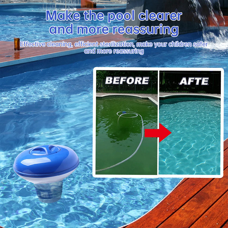 Pool storage, auto chlorine dispenser, spa cleaner, disinfectant box – 1/2 unit.