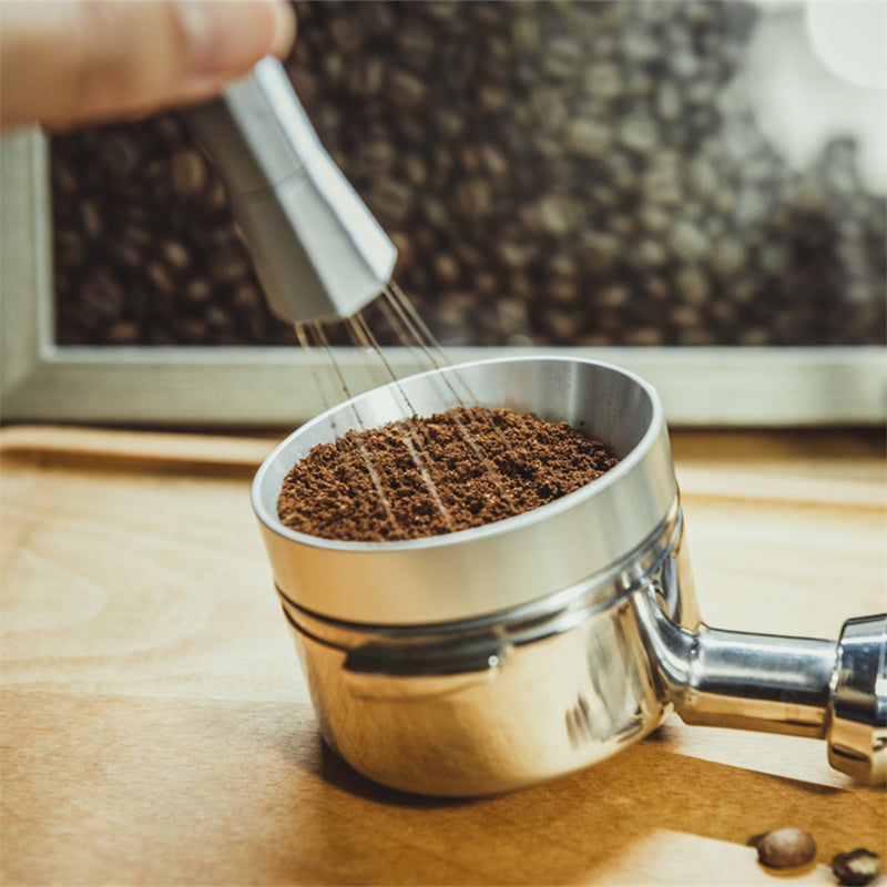3D Printed Espresso Needles Are Arranged In The Powder Needle To Stir Evenly