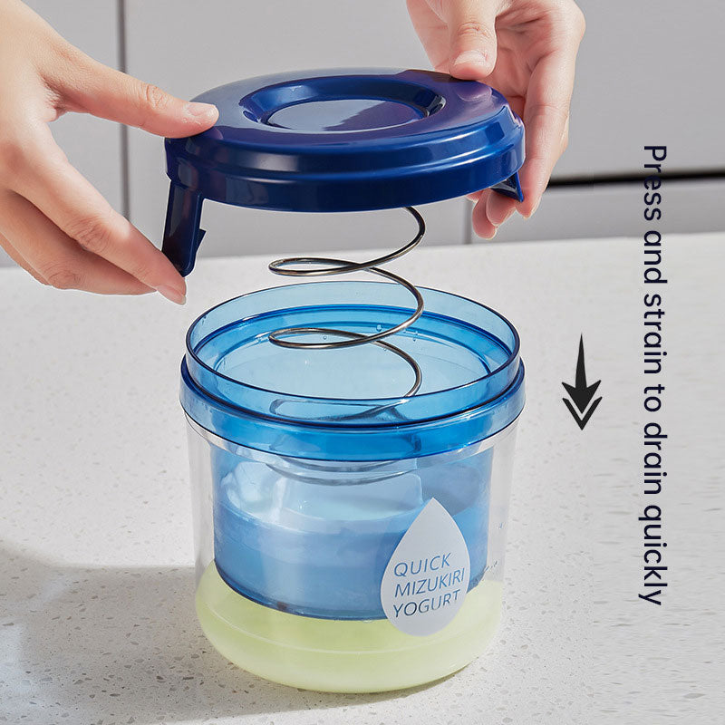 Coffee Yogurt Filter Homemade Greek Old Yogurt Soy Milk Cheese Whey Separator Water Drain Strainer