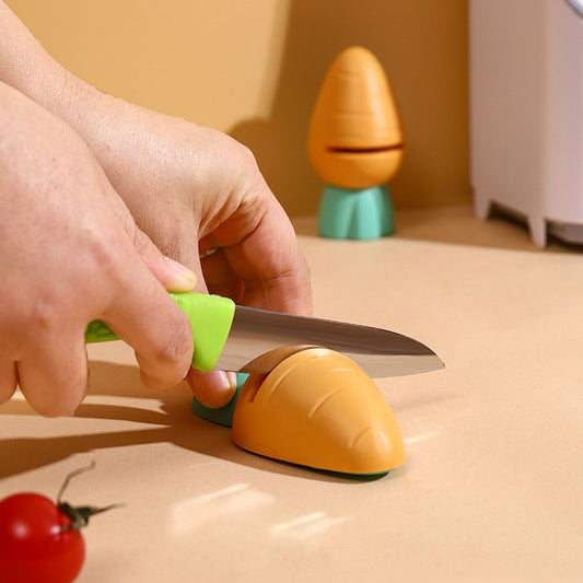 Multi-Style Fast And Cute Sharpening Stone Kitchen Mini Knife Sharpener Kitchen Gadgets