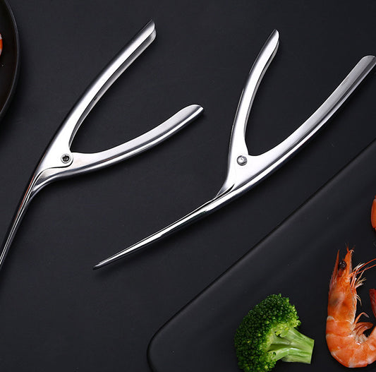 304 Stainless Steel Practical Peeling Shrimp Pliers Shrimp Opener Shelling Kitchen Supplies