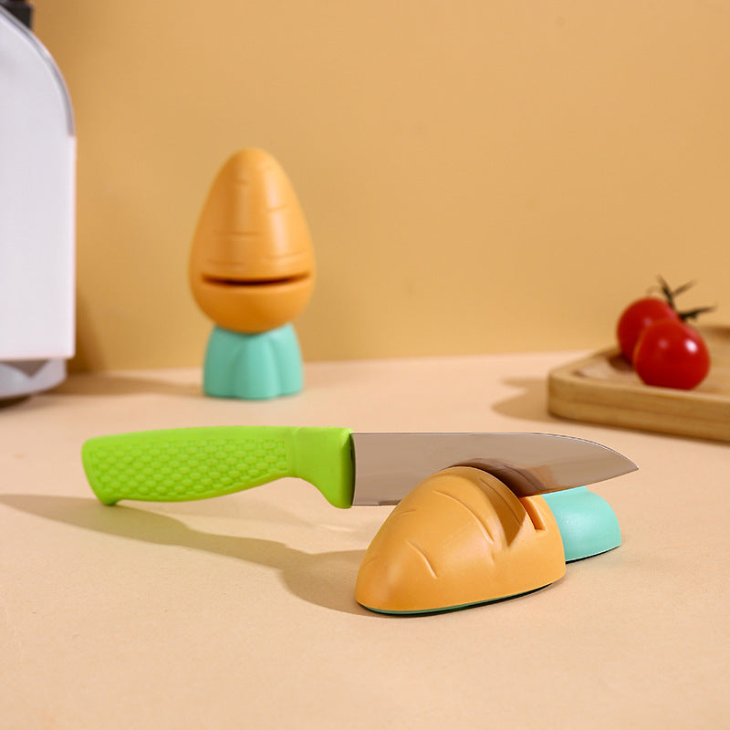 Multi-Style Fast And Cute Sharpening Stone Kitchen Mini Knife Sharpener Kitchen Gadgets