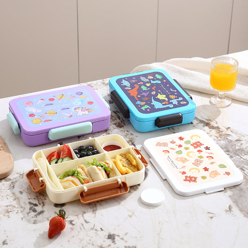 Cartoon cute microwaveable lunch box