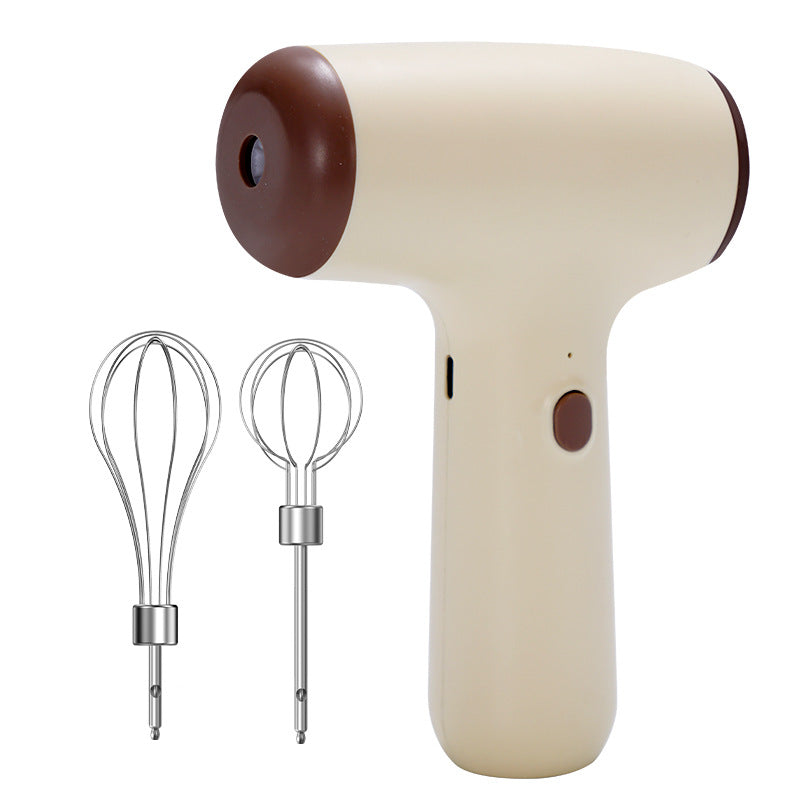 Wireless Electric Egg Beater Household Mini Cream Automatic Beater Cake Baking Handheld Charging Mixing Machine