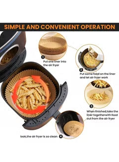 Circular baking oil absorption paper Silicone oil paper