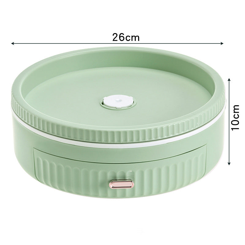Kitchen Multifunctional Rotating Shelf Rotating Seasoning Rack Cosmetic Storage Table