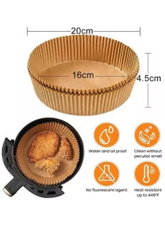 Circular baking oil absorption paper Silicone oil paper