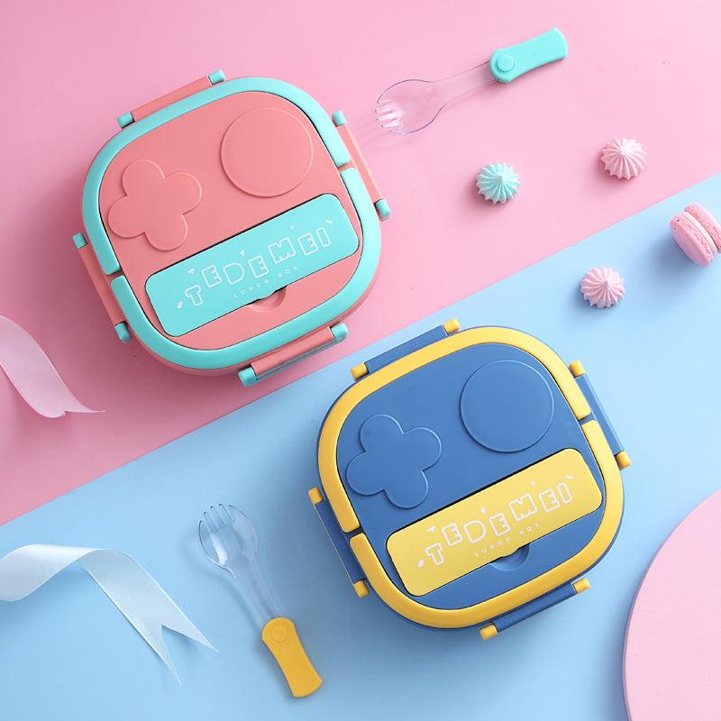 Stainless Steel Lunch Box Dinner Plate Robot Shaped Lunch Box