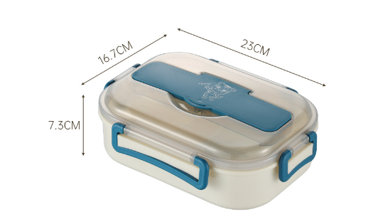 Simple portable sealed microwaveable lunch box lunch box lunch box