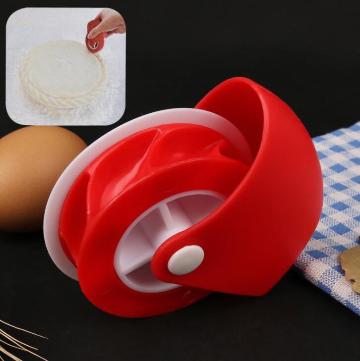 Baking Tools Kitchen Pasta Cutting Wheel Curling Wheel Manual Pasta Cutter Roller Knife Kitchen Gadgets