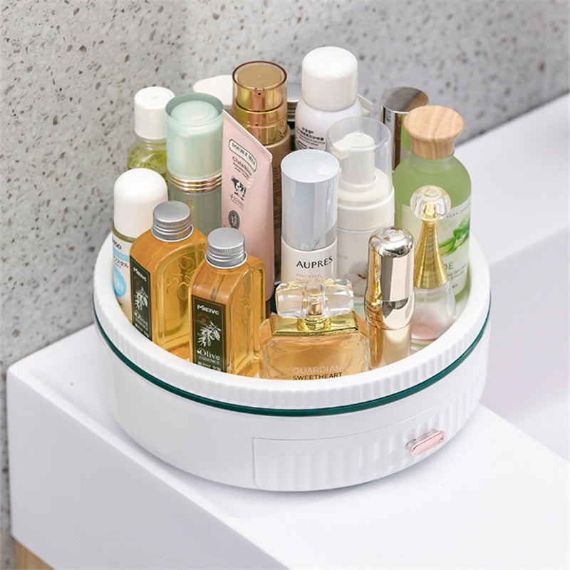 Kitchen Multifunctional Rotating Shelf Rotating Seasoning Rack Cosmetic Storage Table